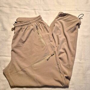 Mocoly women's size XL tan light weight pants, VGUC